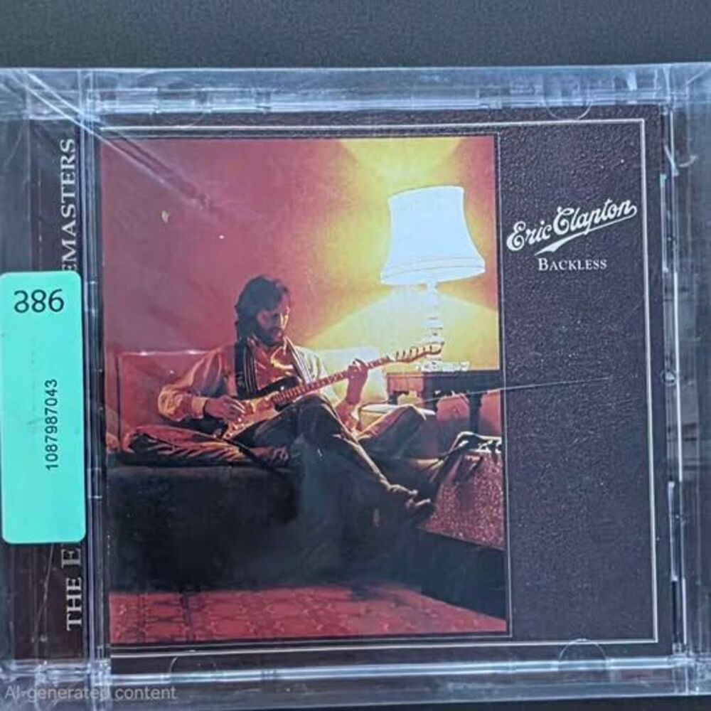 Eric Clapton Backless CD